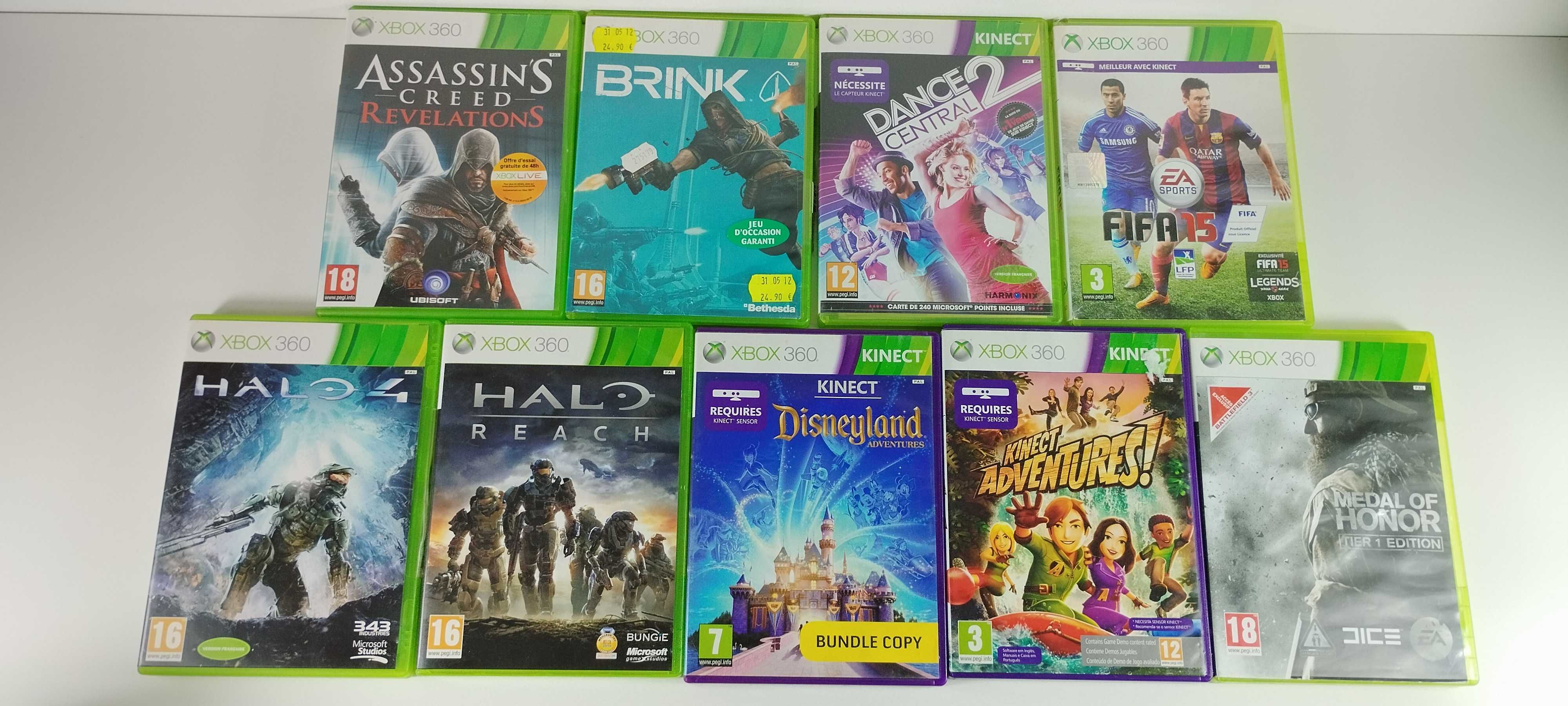 Lote 17 Jogos Xbox 360 - Vários Títulos