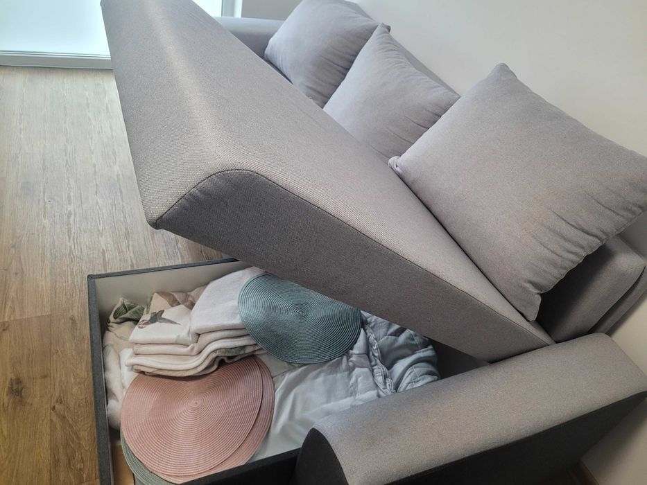 Kanapa sofa łóżko rogówka narożnik stan bardzo dobry