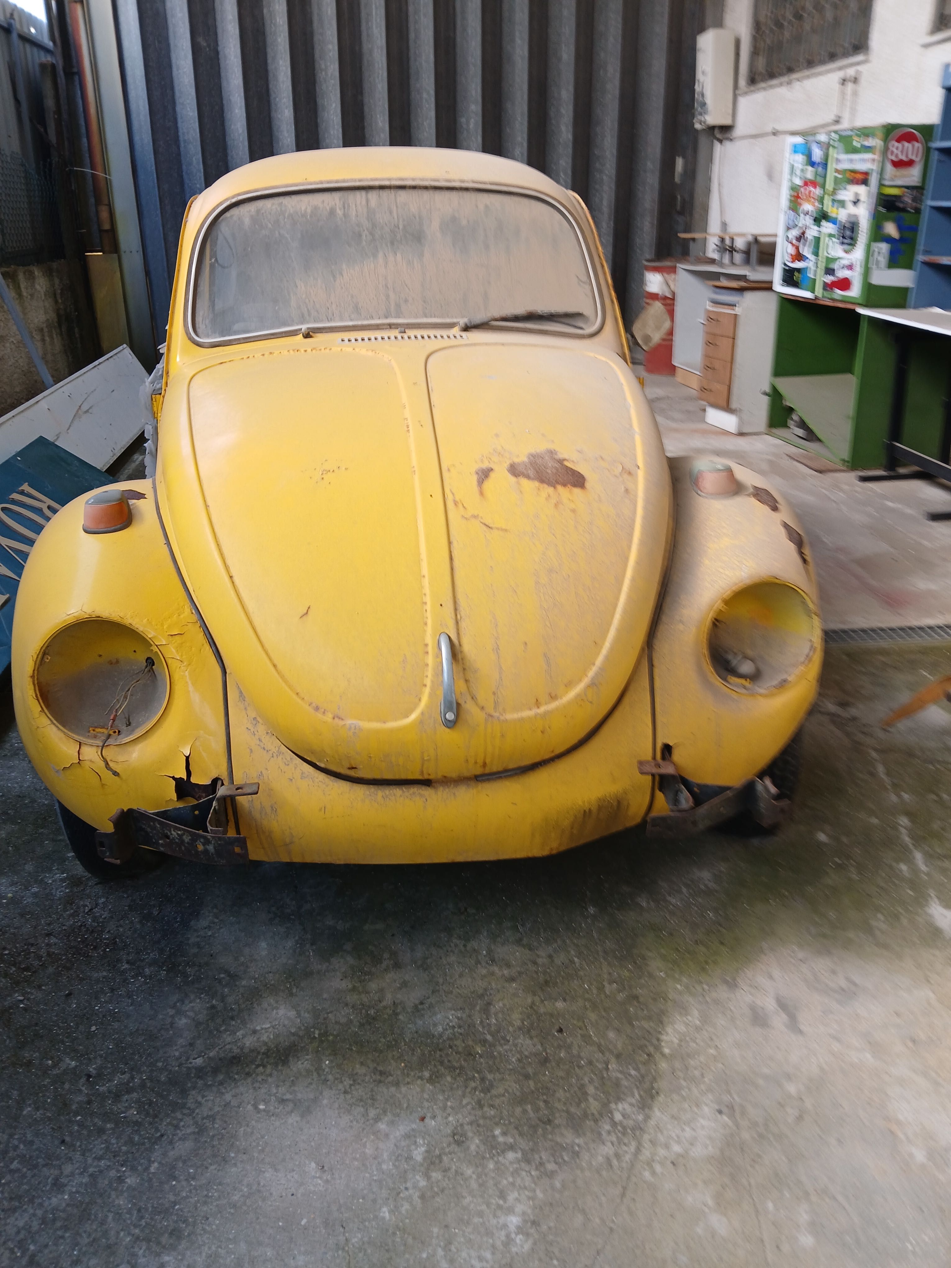 Viatura Volkswagen Carocha 1302 de 1970