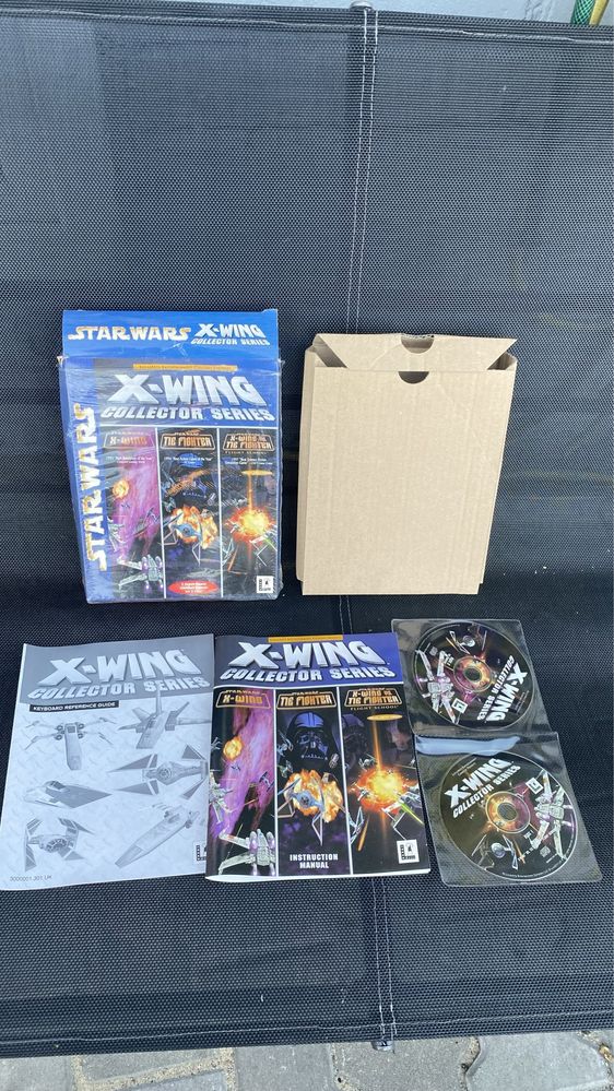 X-wings star wars gra PC box collector series