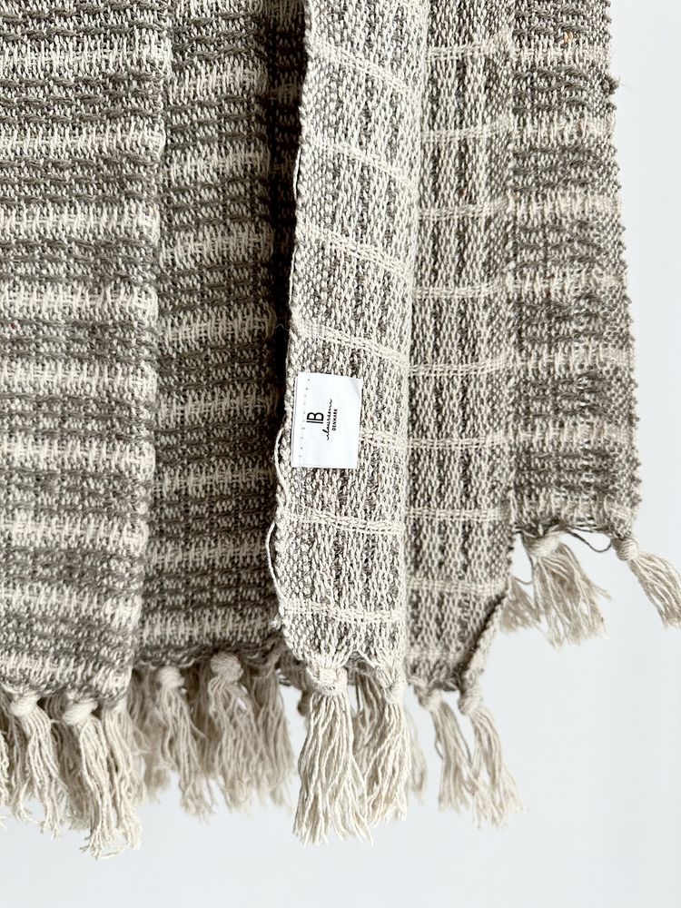 Koc, pled, narzuta bawełna 100% styl Boho Ib Laursen