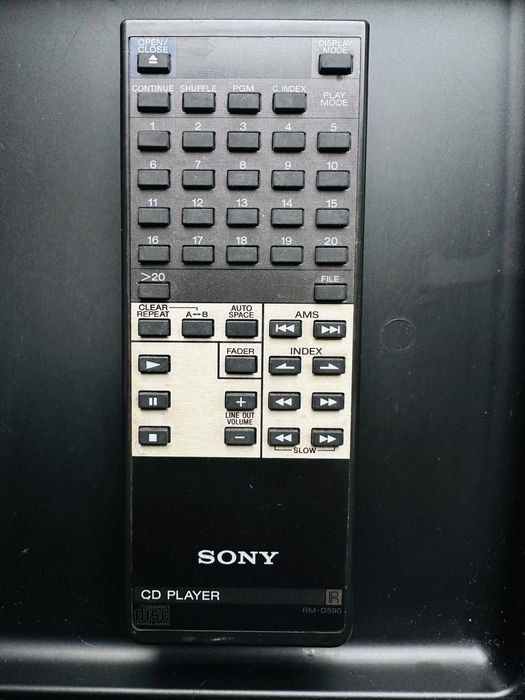 Pilot SONY RM-590 Oryginalny CD Player ES