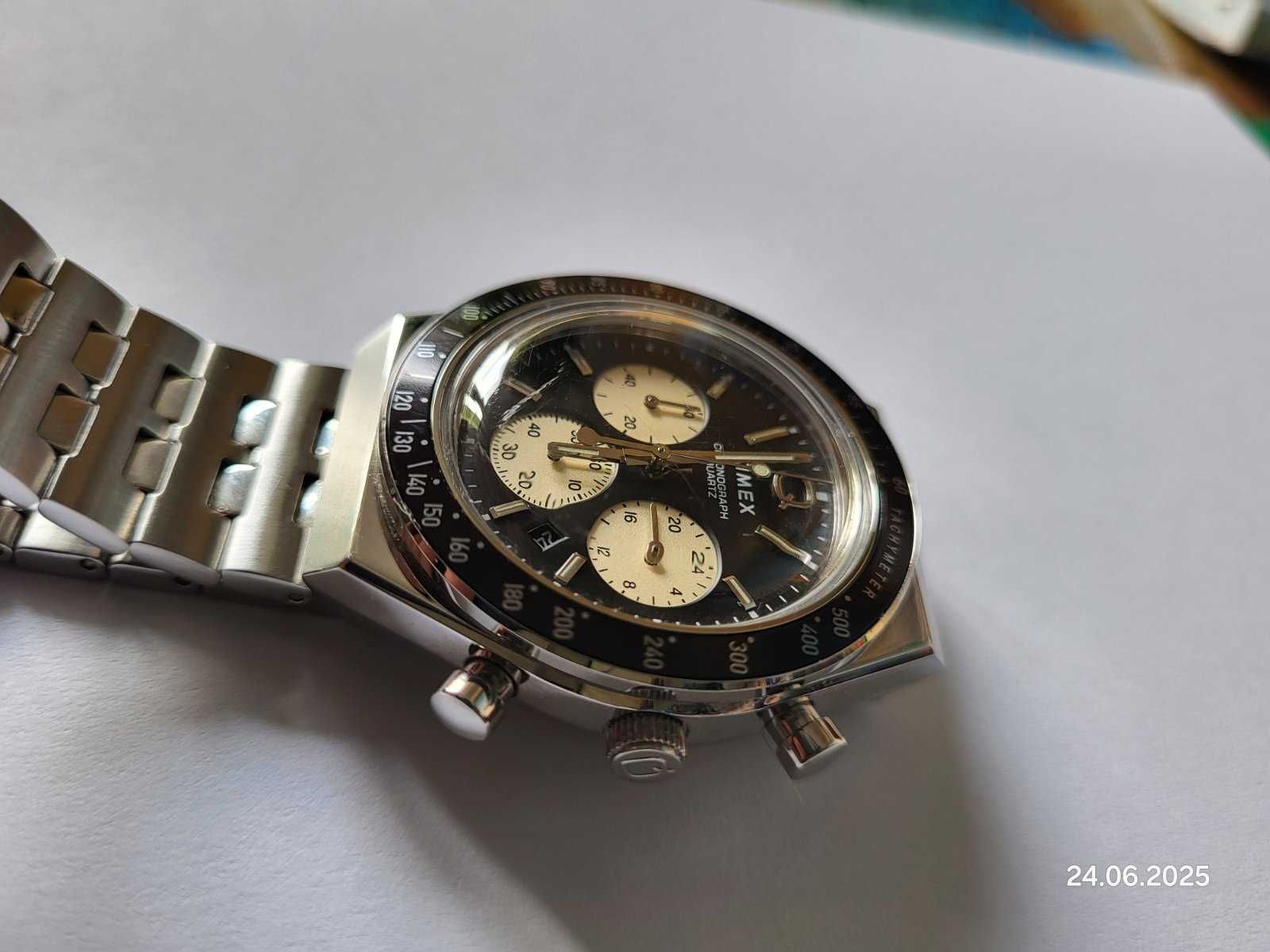 Zegarek Timex Q Chronograph TW2V42600 gwarancja, zakup kwiecień 2025