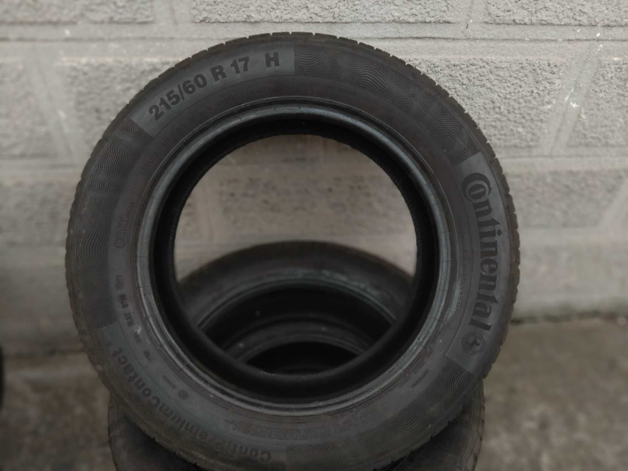 4 шини Continental ContiPremiumContact 5 215/60 R17 96H 6.6-6.4мм