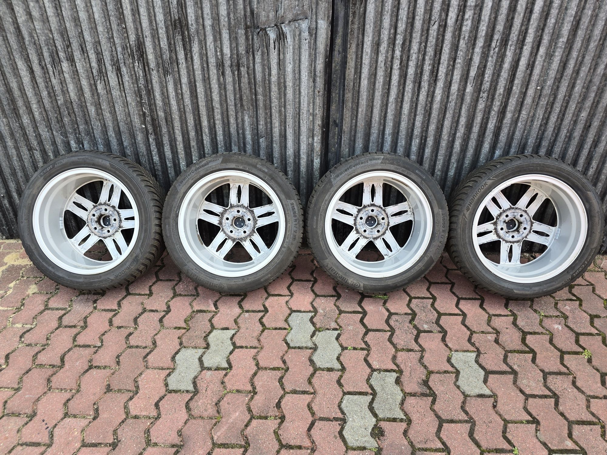 Felgi z oponami 215/50R17 Ford Focus 5x108 Mondeo C-Max S-max Kuga
