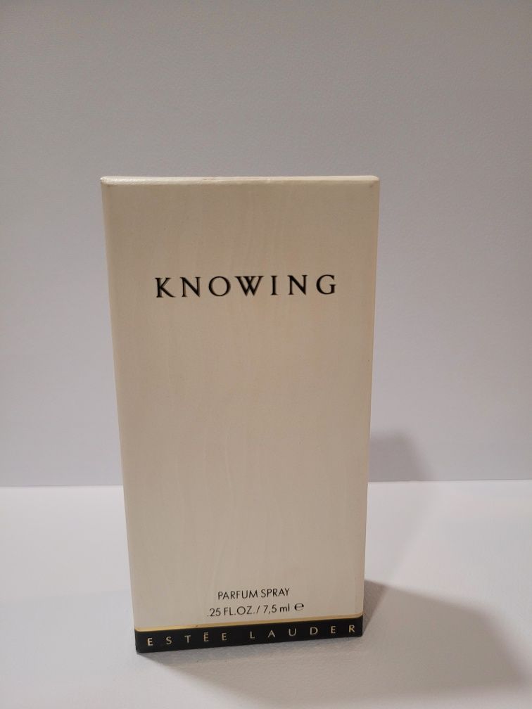 Knowing perfum 7,5ml Unikat