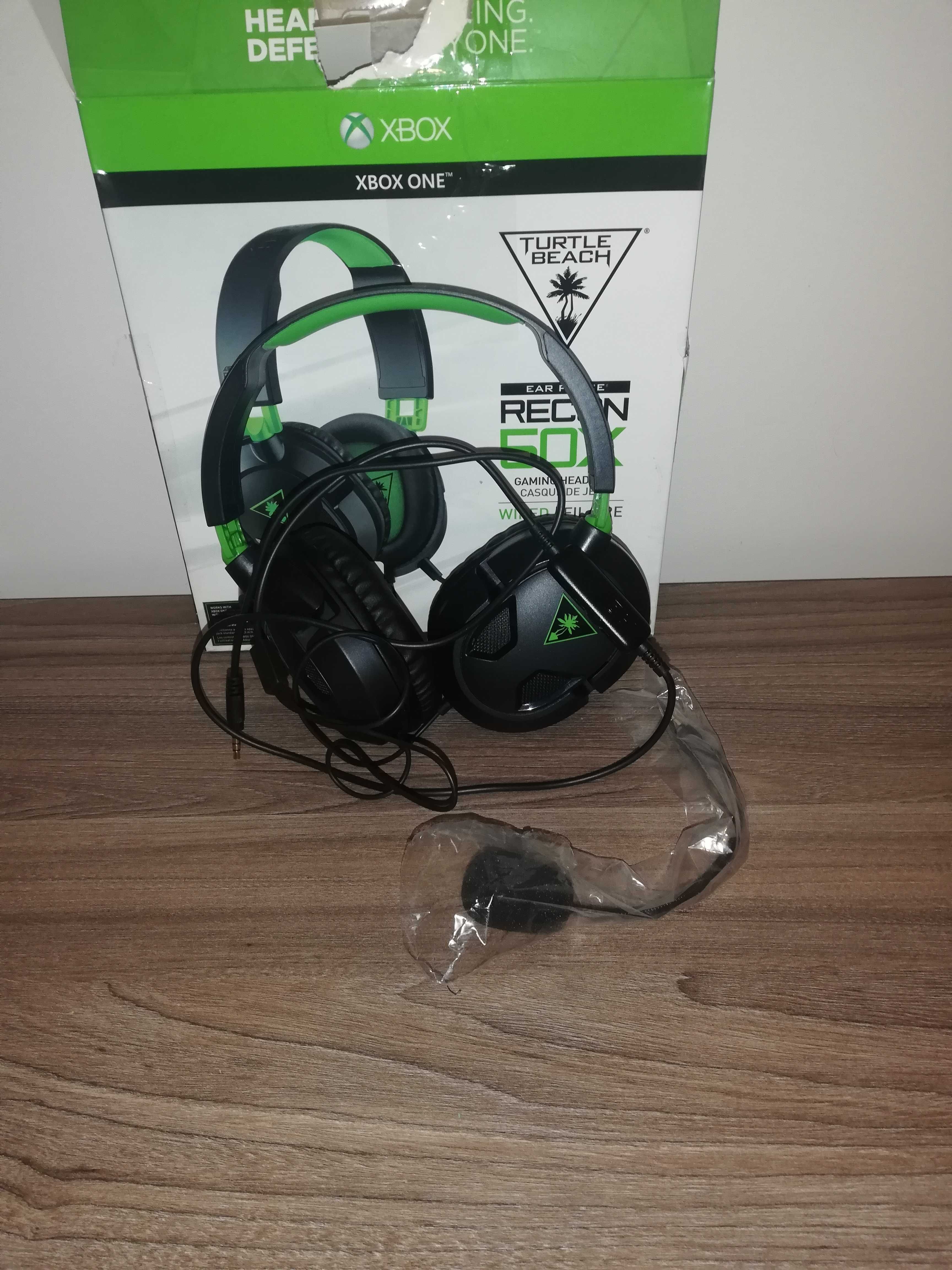 Słuchawki gamingowe Turtle Beach Recon 50X. Brak mikrofonu!