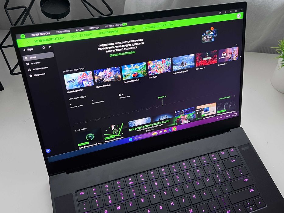 Эксклюзив! Игровой ноутбук Razer Blade Pro (RTX 3080 , 4070, 5050)