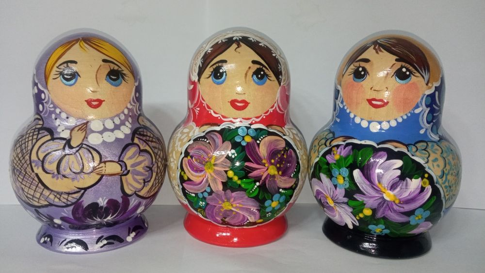Матрёшка, деревянная развивающая игрушка, сувенир,