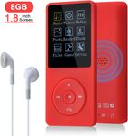 Covvy Multimedia Player 8GB czerwony