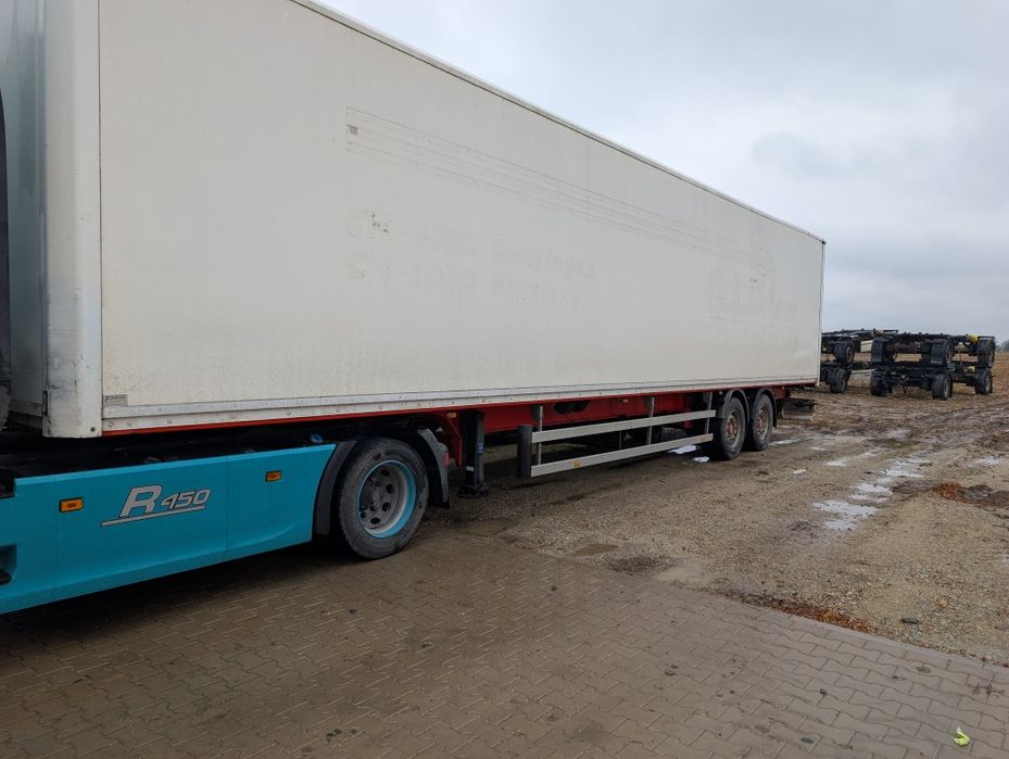 Naczepa kontener izoterma garaż magazyn