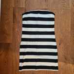 Sukienka w paski H&M r M obcisla letnia bez ramion