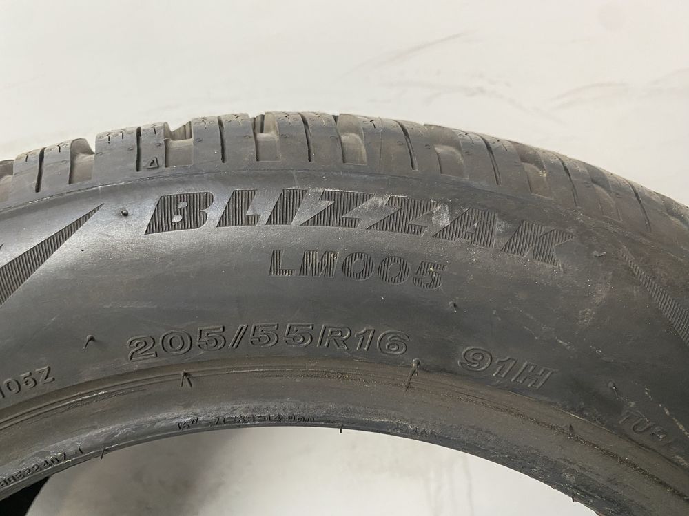4x 205/55/16 Bridgestone Blizzak LM005 / 2021r DEMO / GWARANCJA