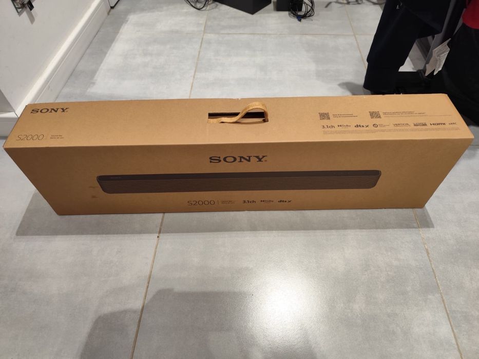 Czarny Soundbar HT-S2000 SONY stan idealny