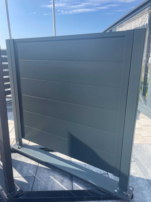 Ogrodzenia aluminiowe pełne