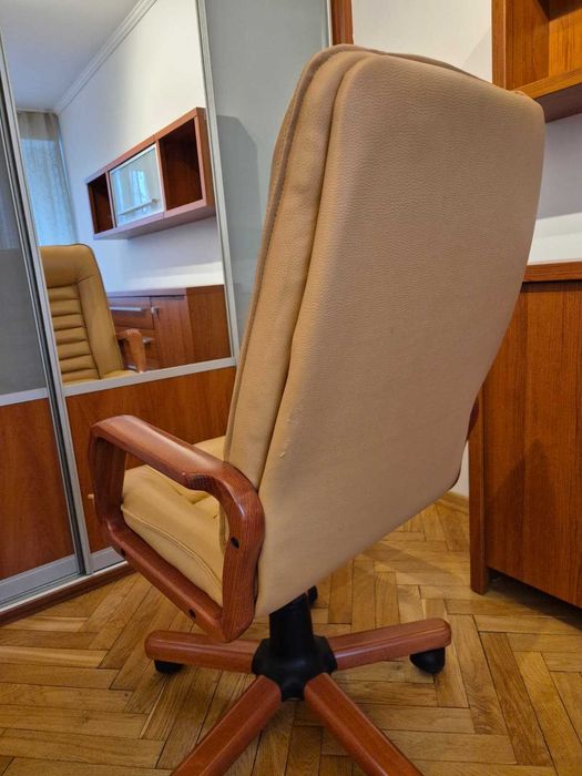 Fotel Biurowy Skórzany