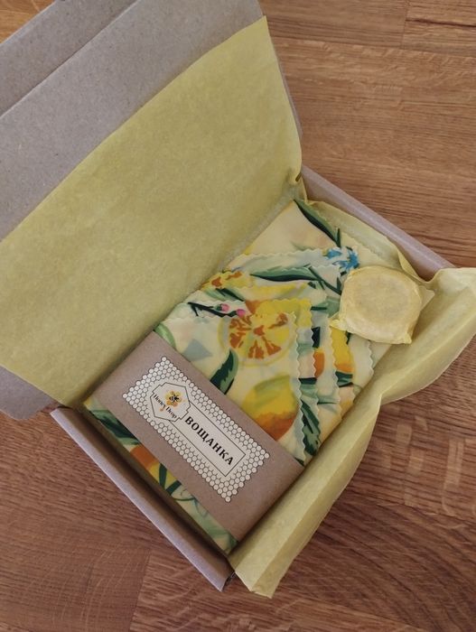 подарункові набори/крем-мед/горіхи з медом