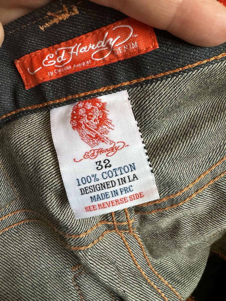 Ed Hardy шорты оверсайз