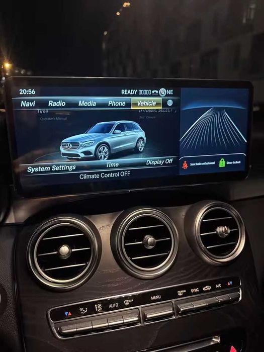 Ecrã Tátil CarPlay Linux para Mercedes-Benz