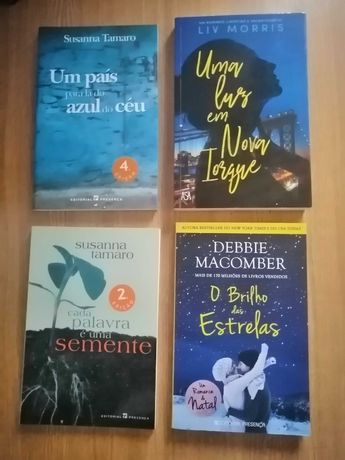 Livros a 6€ Verónica Roth, Isabell Allende, Roberto Saviano