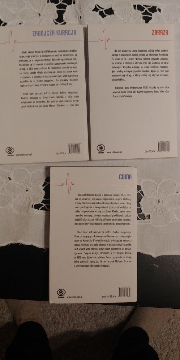 Robin Cook  - 2 książki
