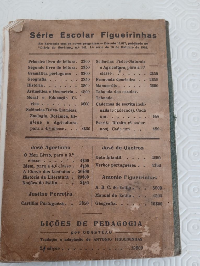 Sciencias Fisico Químicas,Zoologia, Botânica, Higiene e Agricultura