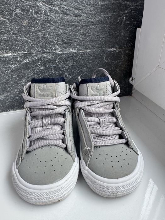 Хайтопи сірі adidas