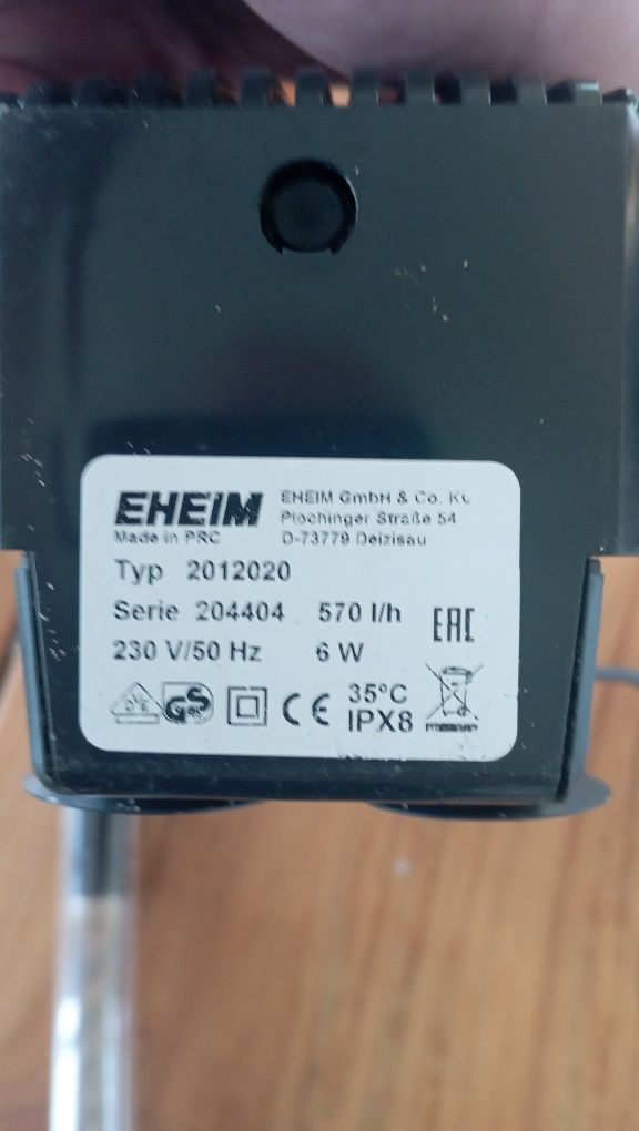 Filter i grzałka Eheim