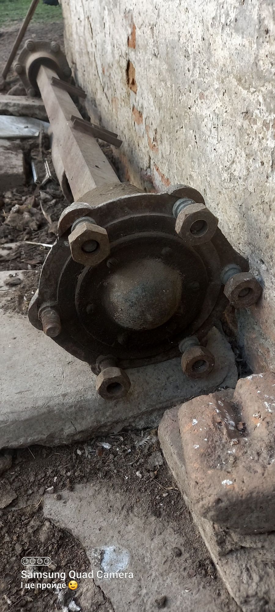 Ось  на   прицеп