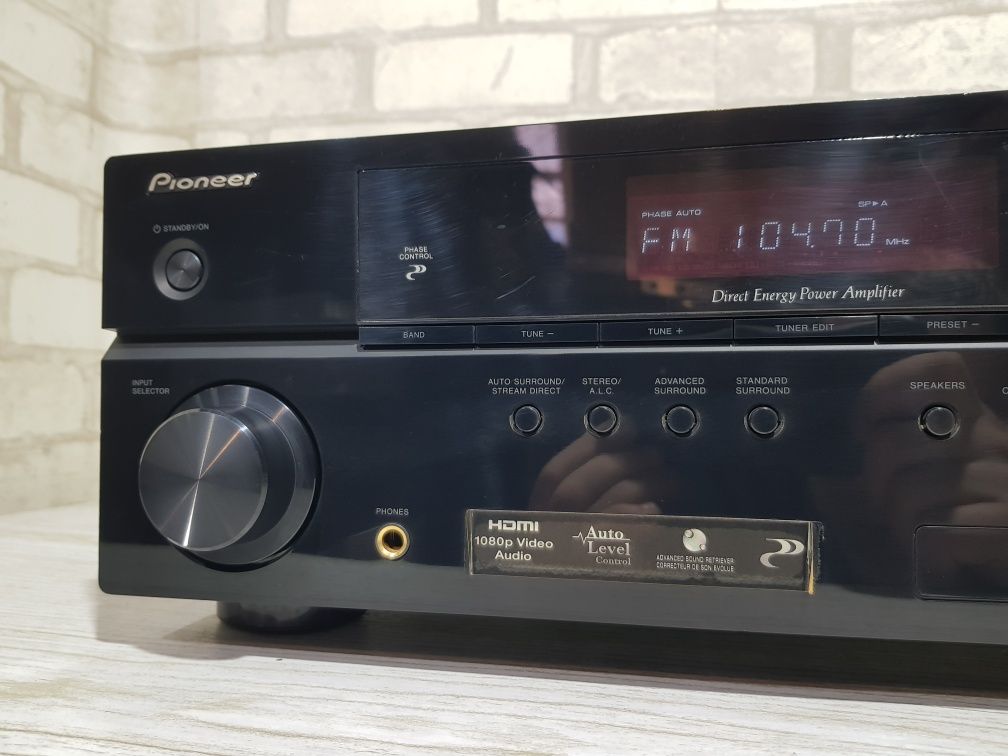 5.1 AV ресивер PIONEER VSX-519, *5 x130 Вт, HDMI, б/у з Німеччини