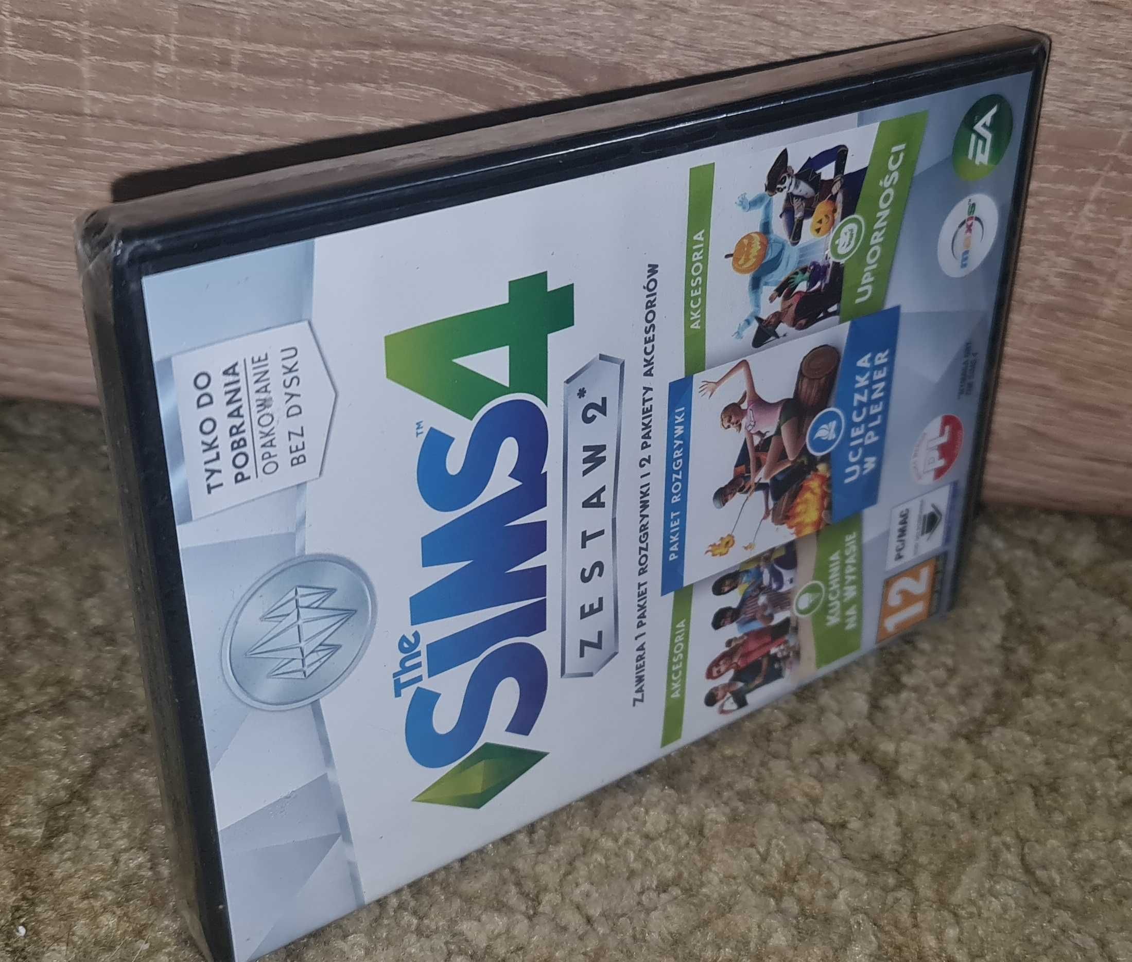 The Sims 4 Zestaw 2 Kuchnia Na / Ucieczka W Plener / UPIORNOŚCI /FOLIA