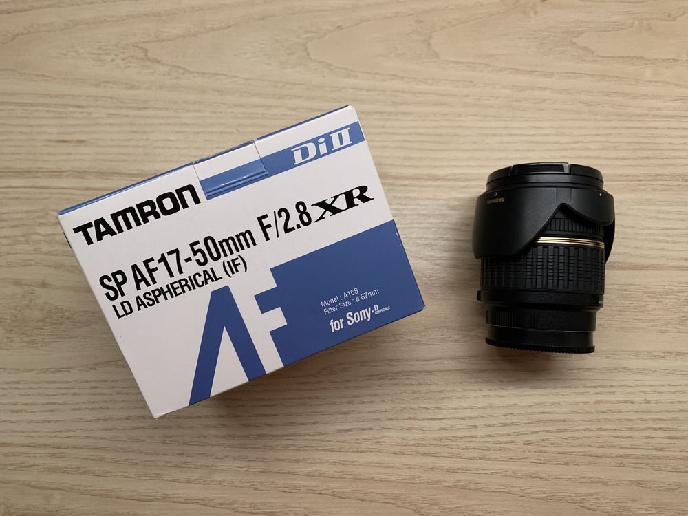 Obiektyw Tamron SP AF17-50mm F/2.8xr do Sony