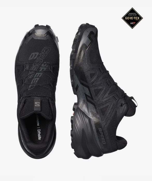 Кросівки 5.600 тільки оригінал Salomon SPEEDCROSS 6 GORE-TEX black так