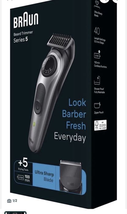 Trymer Braun BT5440 nowy uszkodzone opakowanie