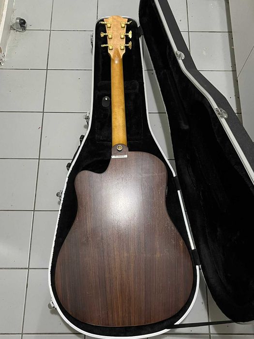 Cole Clark FL3EC-BR Fat Lady 3 AAA Indian Rosewood Ebony Maton Messiah