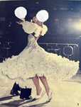 Vestidos, trajes de dança de salão, desportiva (clássicas ou latinas)