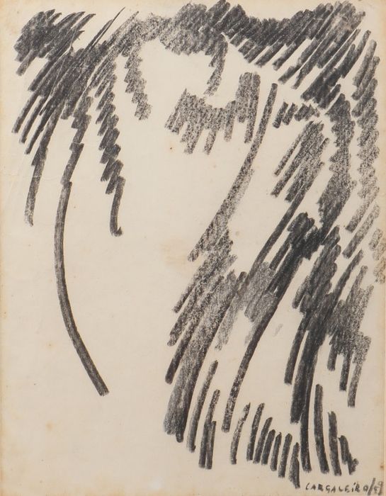 Cargaleiro - Original - 1959 - Pastel - Certificado pelo autor