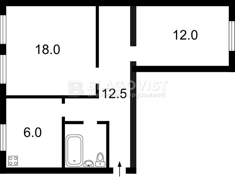 Продаж 2к квартири Щербаківського 49а метро Нивки