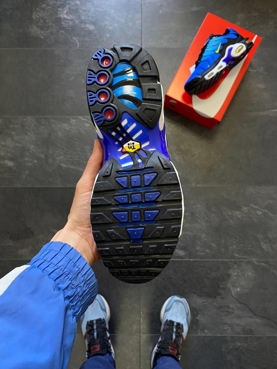 ВСТИГНИ! Кросівки чоловічі Найк ТН+ | Nike Air max TN Hyper Blue