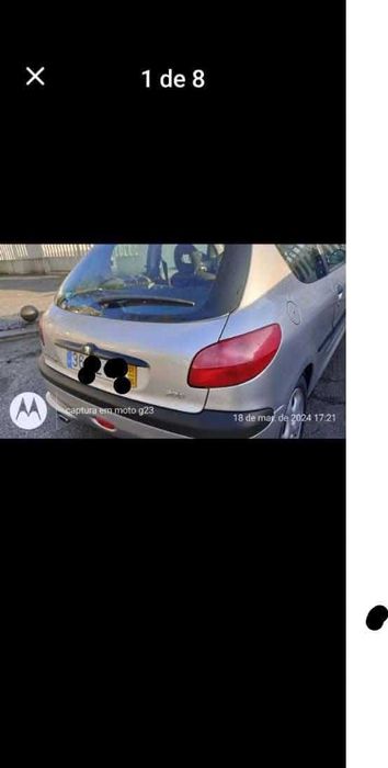 Pegueot 206 3 portas