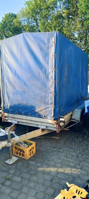 Przyczepy 2 osiowe do remontu