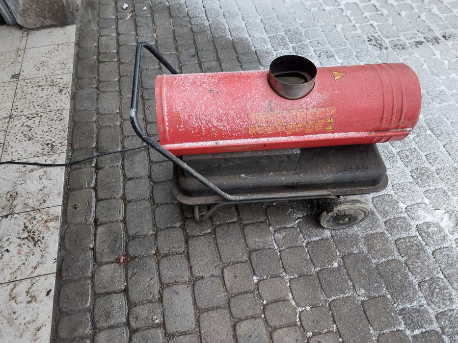 Nagrzewnica olejowa z odprowadzaniem spalin