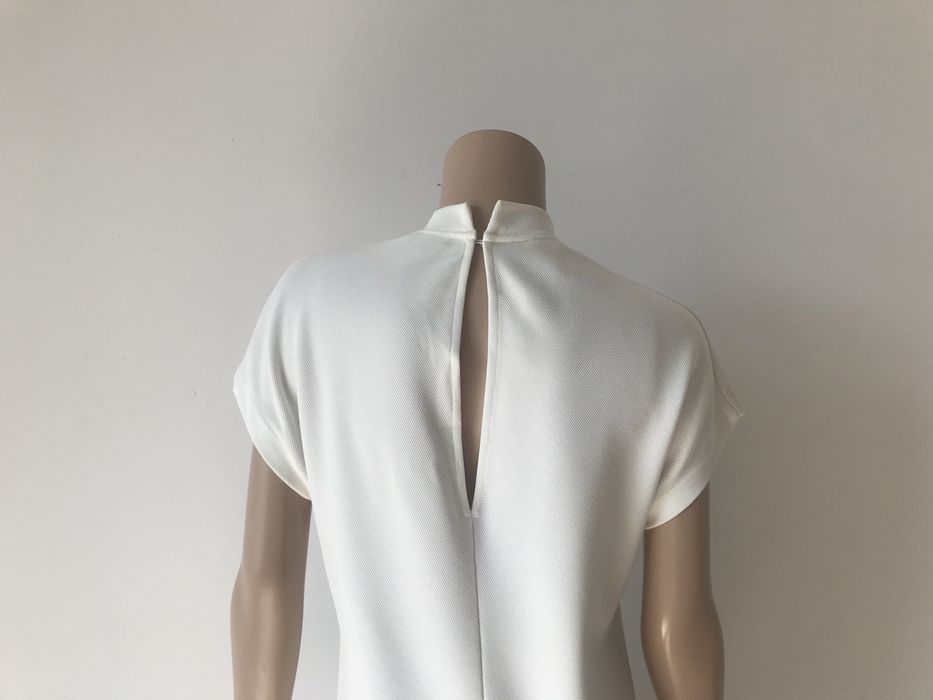 Massimo Dutti biała sukienka S