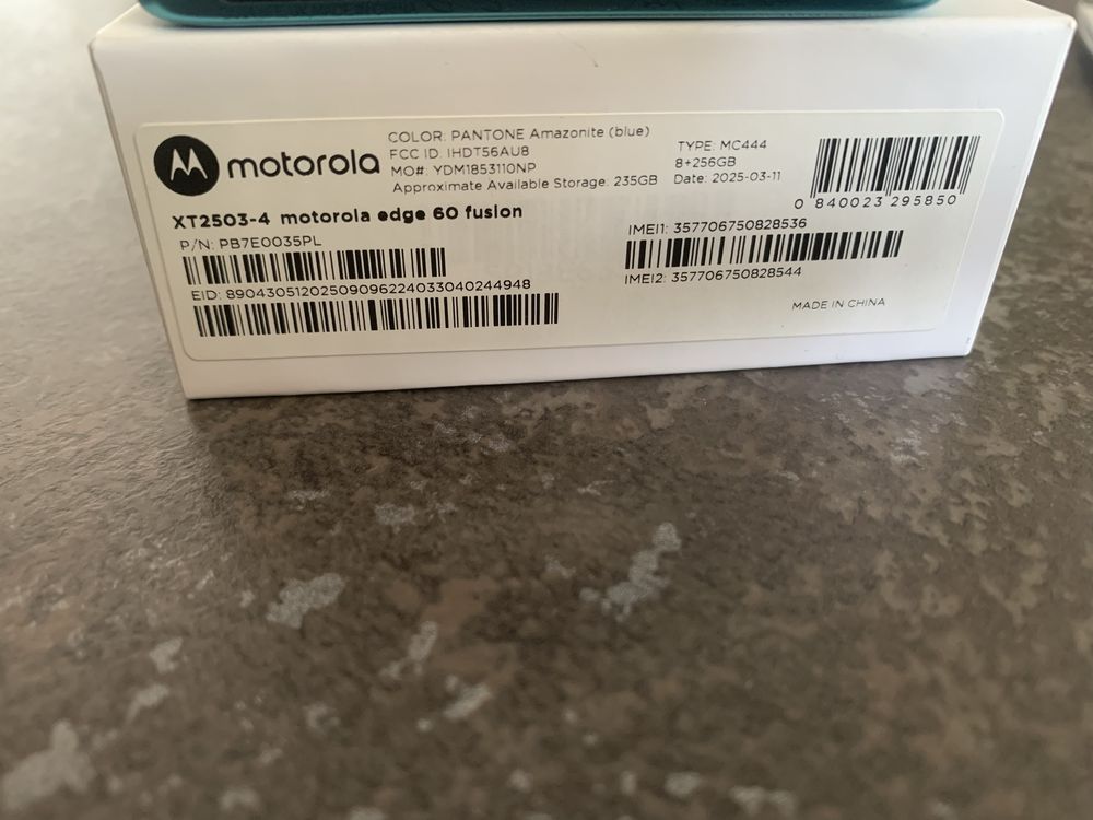 Motorola edge 60 Fusion