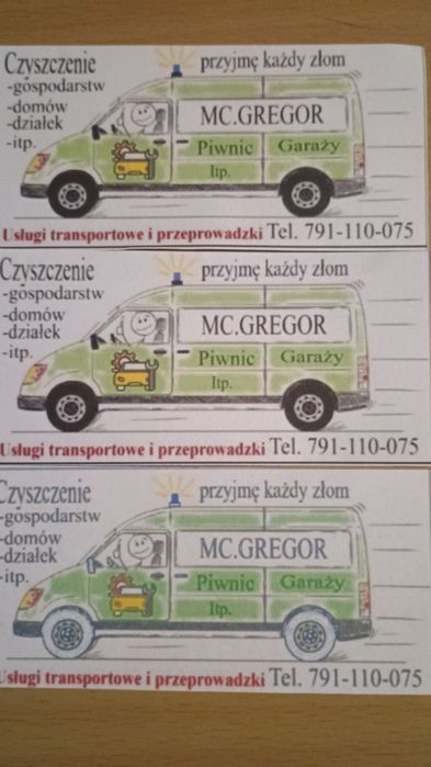 Złom za darmo. Będzie pan zadowolony.