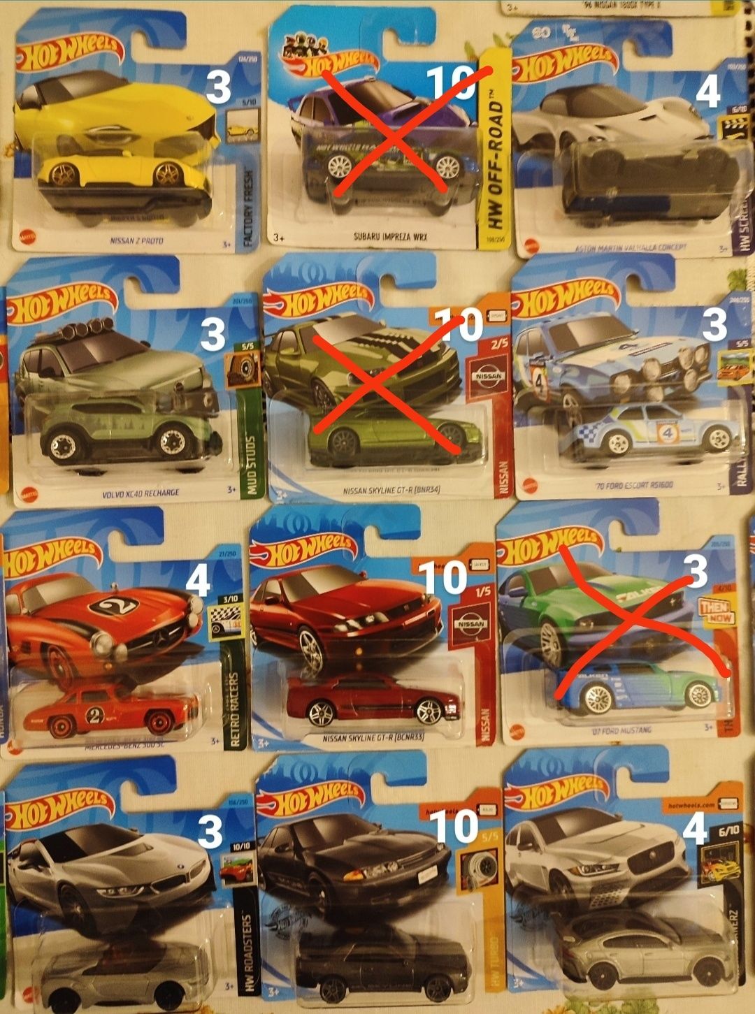 Hot Wheels Variados, Fast and Furious e Real Riders