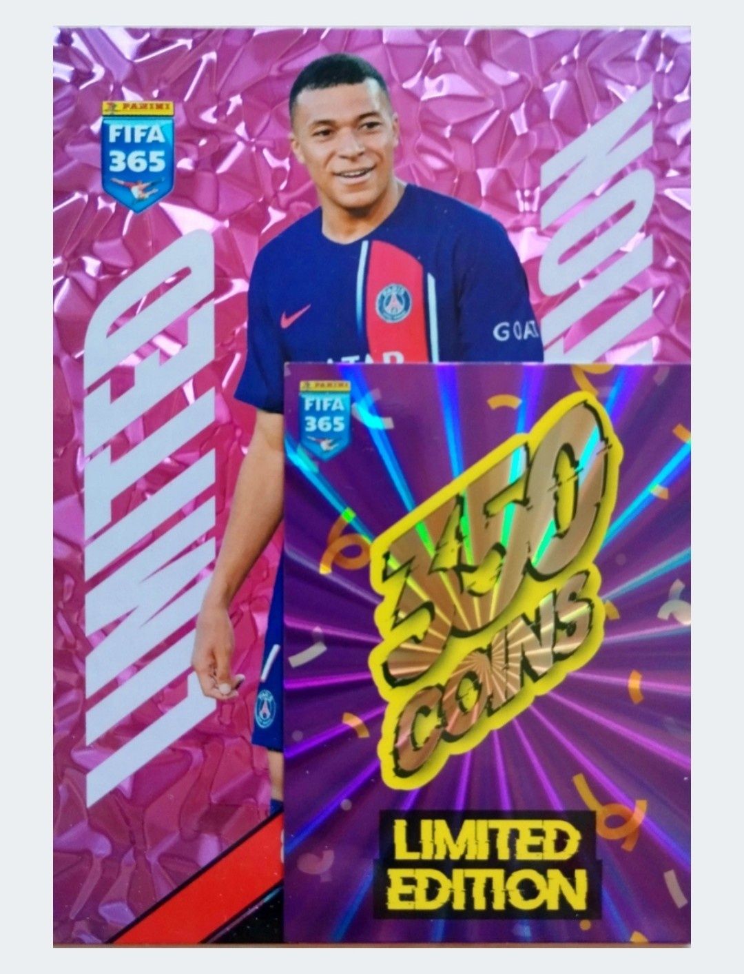 Nowa RAR 5 Invincible Panini FIFA 365