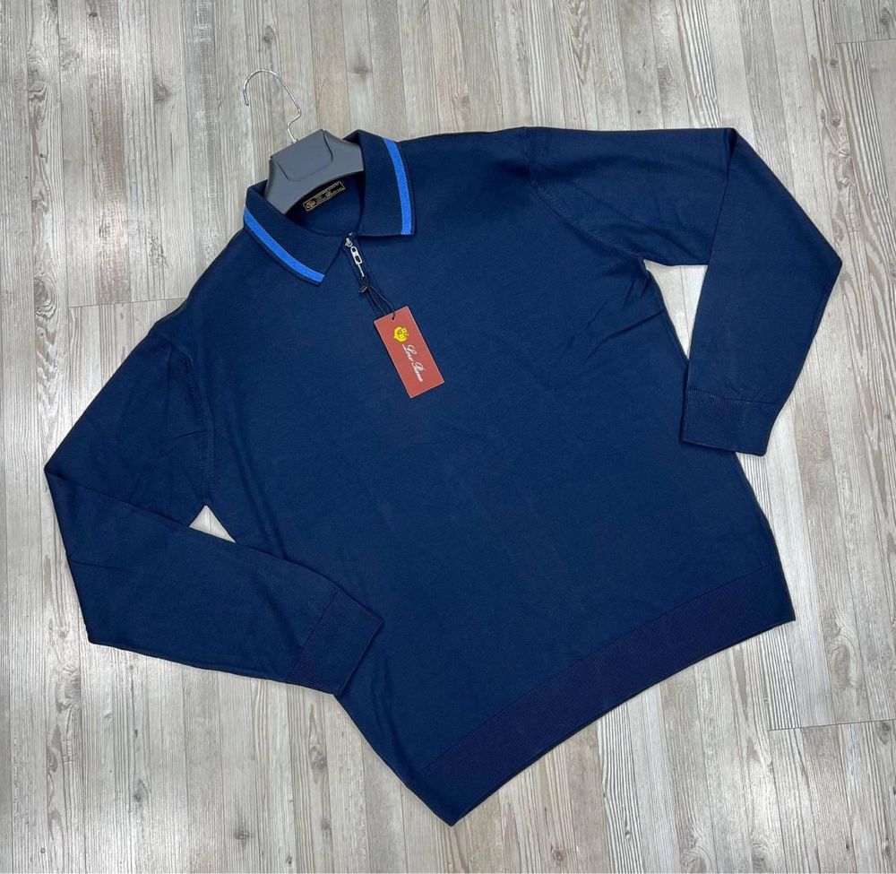 New Чоловіча кофта/поло батал Loro Piana 3XL,4XL,5XL,6XL,7XL Київ
