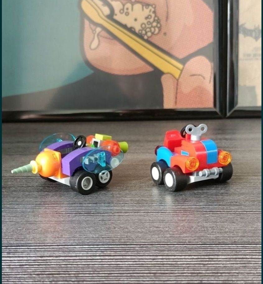 Gokarty oraz Kombajn Lego DC SuperHeroes Batman