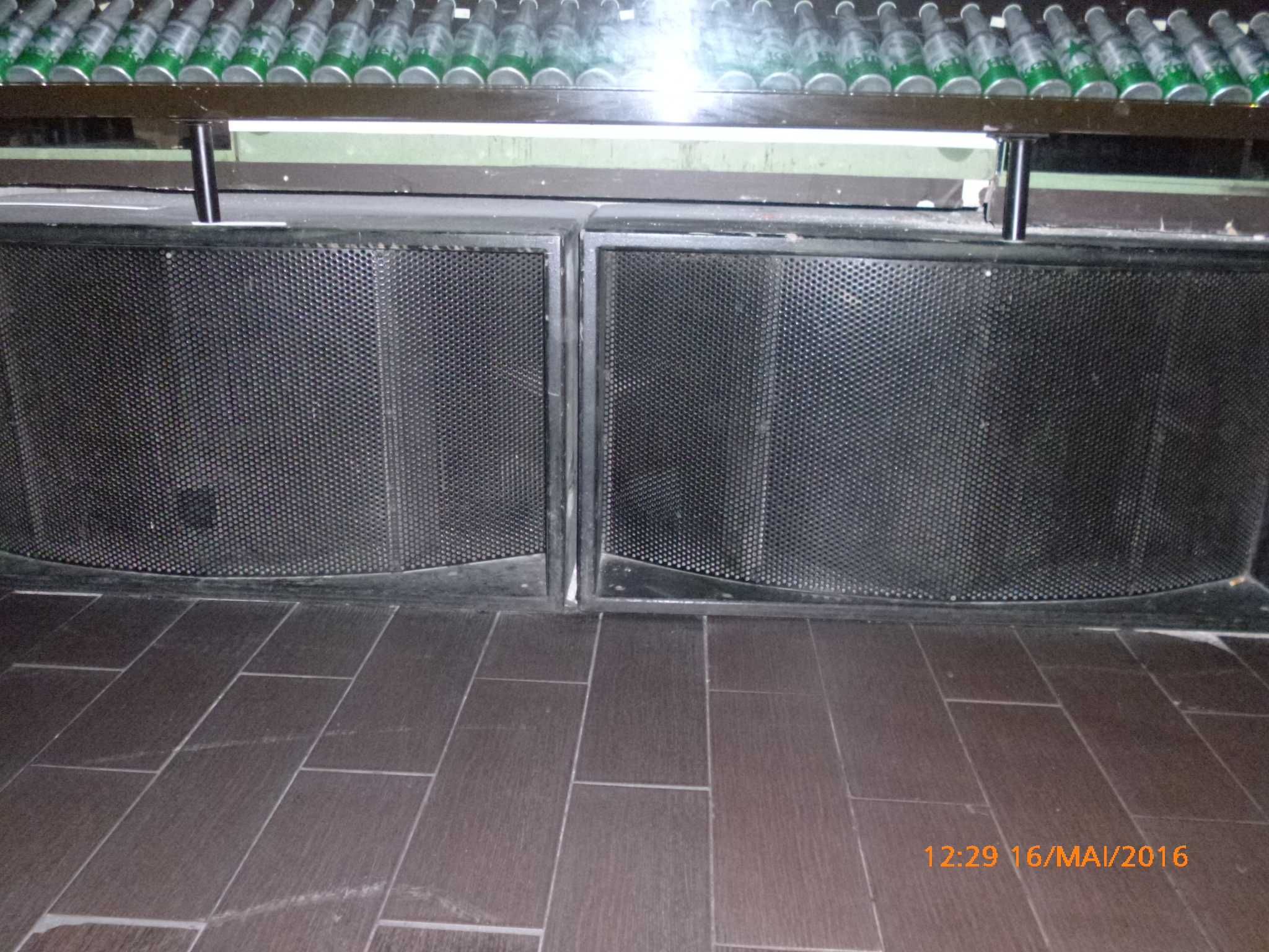Colunas Som 4 Sub Woofers Tecnare SW218